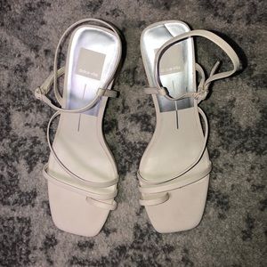 Never Worn Dolce Vita strappy block heel sandals